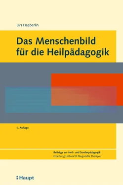 Urs Haeberlin Das Menschenbild für die Heilpädagogik обложка книги