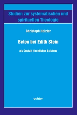 Christoph Heizler Beten bei Edith Stein als Gestalt kirchlicher Existenz обложка книги