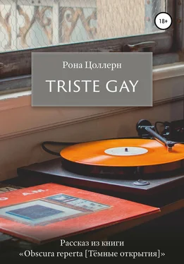 Рона Цоллерн Triste Gay обложка книги