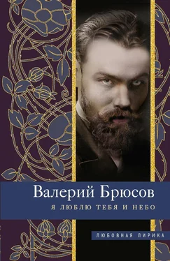 Валерий Брюсов Я люблю тебя и небо обложка книги