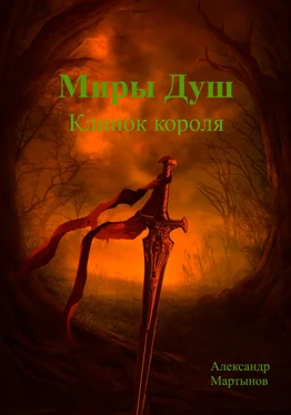 Александр Мартынов Миры душ: Клинок короля обложка книги