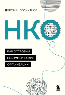 Дмитрий Поликанов НКО. Как устроены некоммерческие организации обложка книги