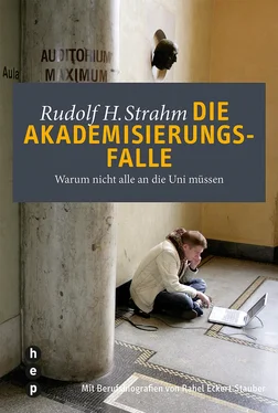 Rudolf H. Strahm Die Akademisierungsfalle обложка книги