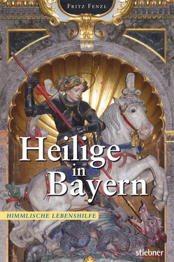 Fritz Fenzl Heilige in Bayern обложка книги