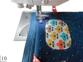 11 Für die Taschenrückseite und ihr Futter die Schritte 5 bis 10 wiederholen - фото 32