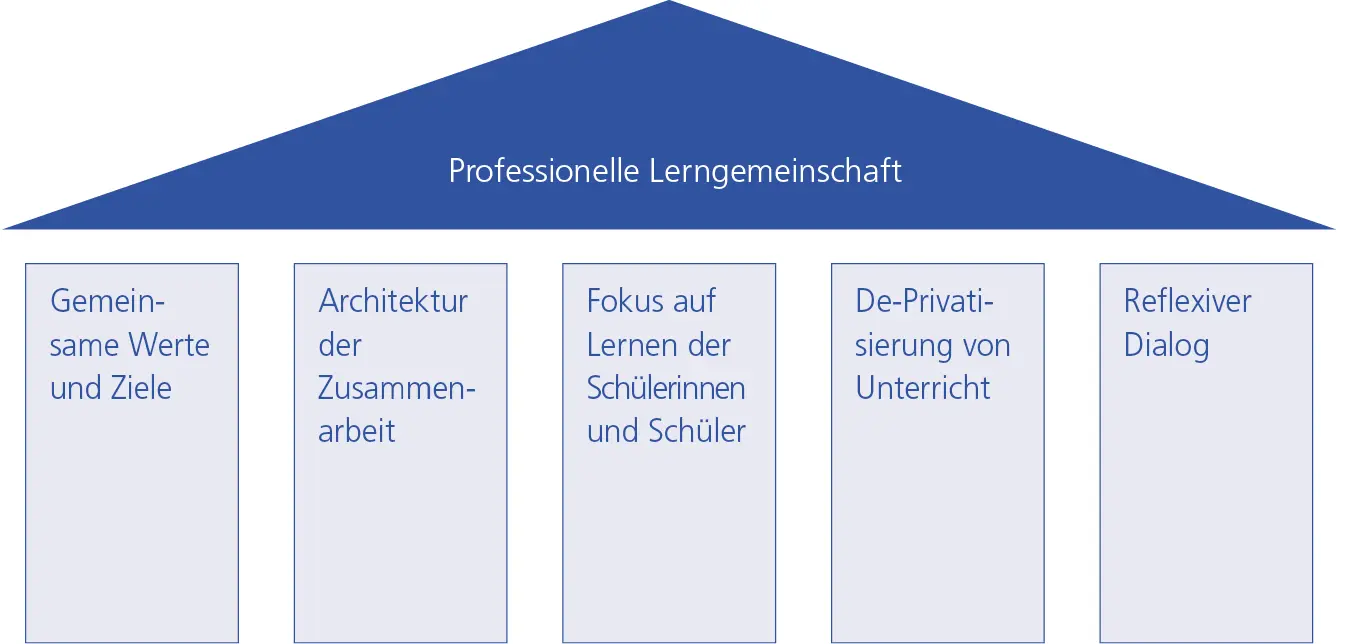 Abbildung 31 Fünf Säulen einer professionellen Lerngemeinschaft Bonsen - фото 4
