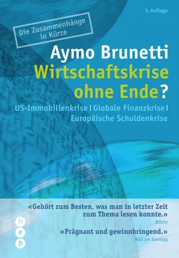 Aymo Brunetti Wirtschaftskrise ohne Ende? обложка книги