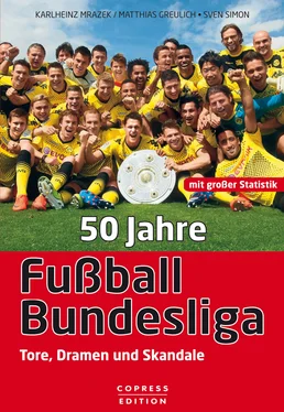 Matthias Greulich 50 Jahre Fußball-Bundesliga обложка книги