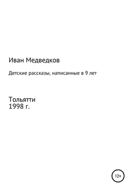 Иван Медведков Детские рассказы, написанные в 9 лет обложка книги