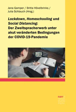 Неизвестный Автор Lockdown, Homeschooling und Social Distancing – der Zweitspracherwerb unter akut veränderten Bedingungen der COVID-19-Pandemie обложка книги