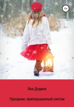 Яна Додина Праздник, припорошенный снегом обложка книги