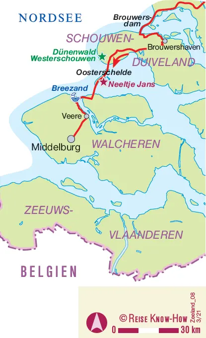 Zeeland der Name verrät es Das Land des Meeres zee bedeutet wie bei uns - фото 37