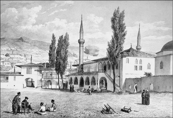 Бахчисарайский дворец Гравюра XIX в Х А Миних Неизвестный художник План - фото 10