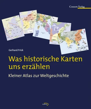Gerhard Frick Was historische Karten uns erzählen обложка книги