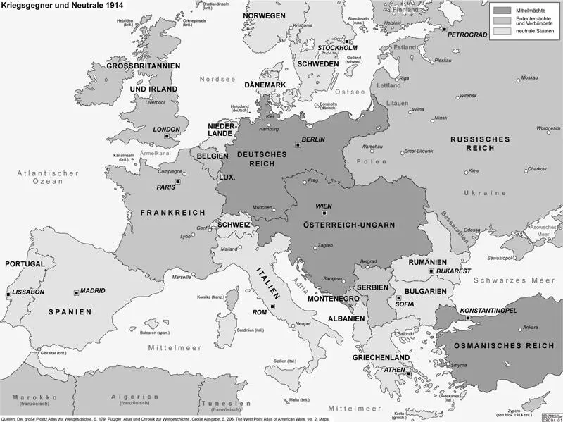 Exceptional Swiss neutrality Europe and the neutral states 1914 at the - фото 5