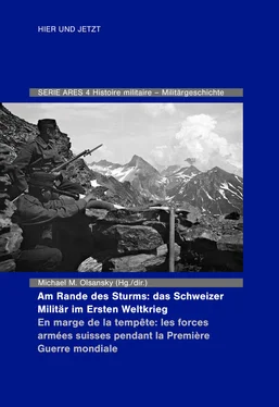 Неизвестный Автор Am Rande des Sturms: Das Schweizer Militär im Ersten Weltkrieg / En marche de la tempête : les forces armées suisse pendant la Première Guerre mondiale обложка книги