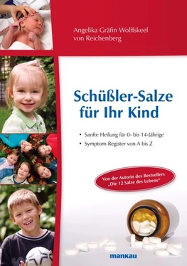 Angelika Gräfin Wolffskeel Schüßler-Salze für Ihr Kind обложка книги