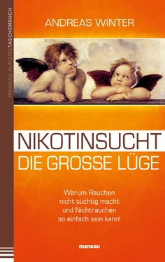 Andreas Winter Nikotinsucht - die große Lüge обложка книги