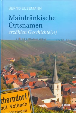 Bernd Eusemann Mainfränkische Ortsnamen erzählen Geschichte(n) обложка книги