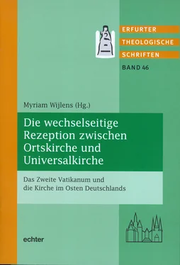 Неизвестный Автор Die wechselseitige Rezeption zwischen Ortskirche und Universalkirche обложка книги