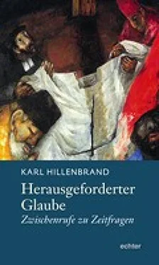 Karl Hillenbrand Herausgeforderter Glaube обложка книги