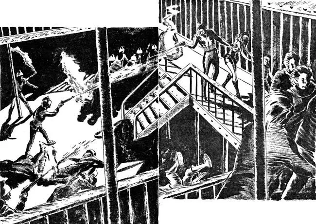 Campbell swung about blasted shots at Tredrick and his men while Stella - фото 21