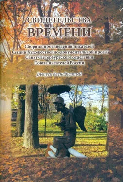 Array Сборник Свидетельства времени. Сборник произведений писателей Секции Художественно-документальной прозы Санкт-Петербургского отделения Союза писателей России. Выпуск 12 обложка книги