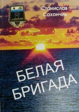 Станислав Сахончик Белая бригада обложка книги