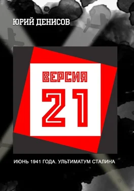 Юрий Денисов Версия-21 обложка книги