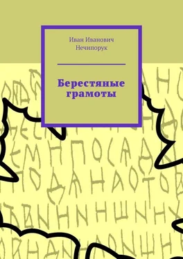 Иван Нечипорук Берестяные грамоты обложка книги