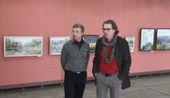 В Кукса В Климов Турина гора На открытие выставки Павла Бежацкого - фото 11