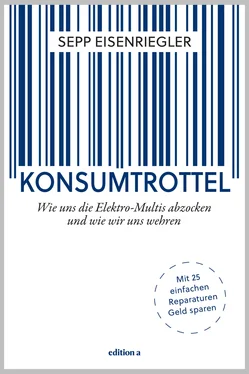 Sepp Eisenriegler Konsumtrottel обложка книги