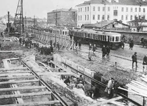 Строительство московского метро 1933 год Откуда после разрухи взялась такая - фото 11