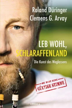 Roland Düringer Leb wohl, Schlaraffenland обложка книги
