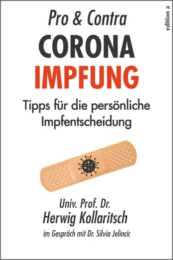 Herwig Kollaritsch Pro & Contra Coronaimpfung обложка книги