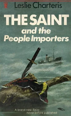 Leslie Charteris The Saint and the People Importers обложка книги