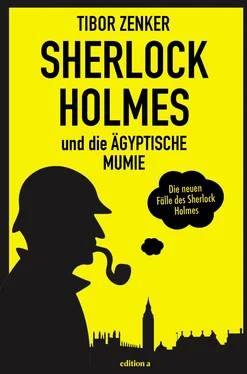 Tibor Zenker Sherlock Holmes und die ägyptische Mumie обложка книги