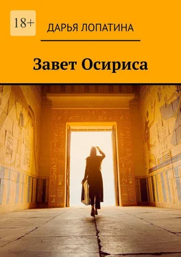 Дарья Лопатина Завет Осириса обложка книги
