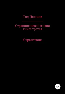 Тод Пашков Странник новой жизни. Книга третья. Странствия обложка книги