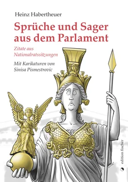 Heinz Habertheuer Sprüche und Sager aus dem Parlament обложка книги