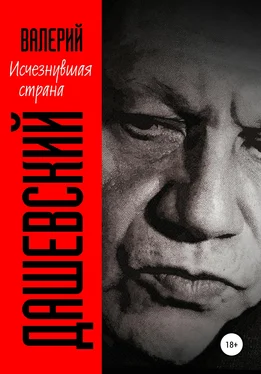 Валерий Дашевский Исчезнувшая страна обложка книги