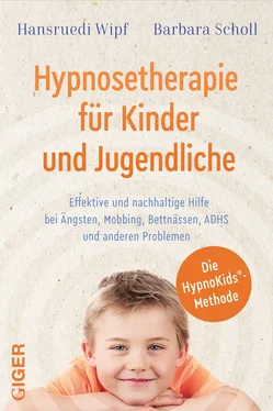 Barbara Scholl Hansruedi Wipf Hypnosetherapie für Kinder und Jugendliche обложка книги