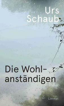 Urs Schaub Die Wohlanständigen обложка книги