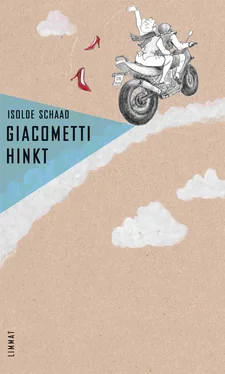 Isolde Schaad Giacometti hinkt обложка книги