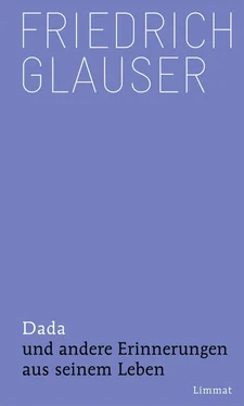 Friedrich Glauser Dada обложка книги