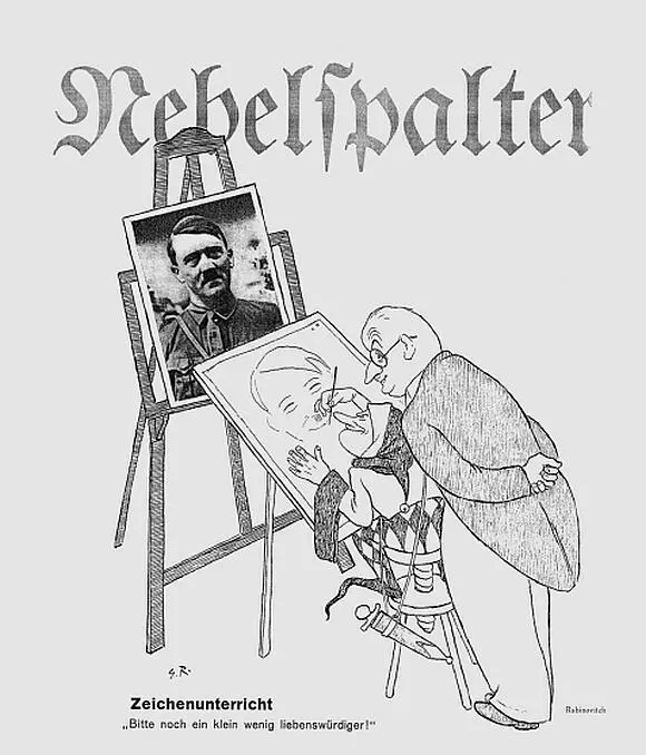 Karikatur von Gregor Rabinovitch im Nebelspalter Kultur und Politik Der - фото 11