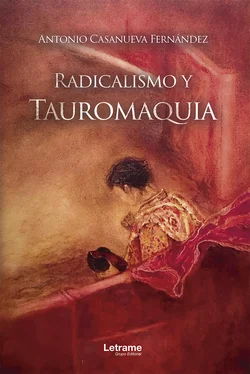 Antonio Casanueva Fernández Radicalismo y Tauromaquia обложка книги