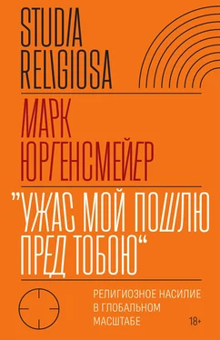 Марк Юргенсмейер «Ужас Мой пошлю пред тобою». Религиозное насилие в глобальном масштабе обложка книги