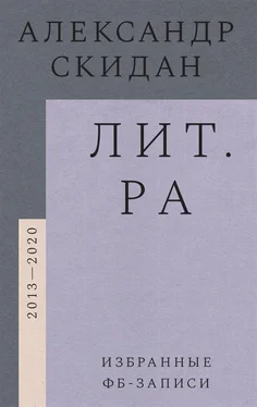 Александр Скидан Лит.ра. Избранные фб-записи (2013-2020) обложка книги