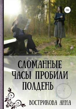 Анна Вострикова Сломанные часы пробили полдень обложка книги